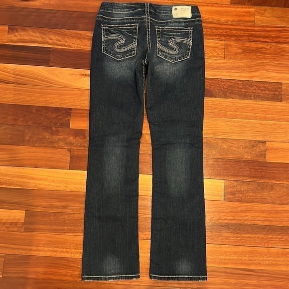 🌸 Silver Jeans Aiko Mid Slim Boot Size 27/31 - Picture 5 of 8